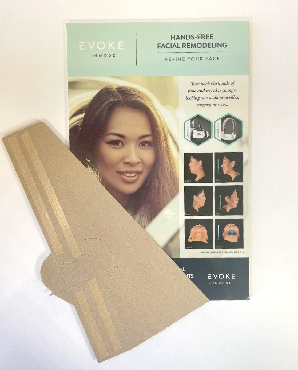 Evoke Inmode By Inmode Hands-Free Facial Remodeling Refine Your Face Brochure Banner