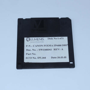 Lumenis CANON PIXMA IP4000 DRIVER Vasculight Printer Floppy Disk 5 of 5 AS IS