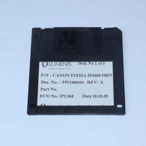 Lumenis CANON PIXMA IP4000 DRIVER Vasculight Printer Floppy Disk 1 of 5 AS IS