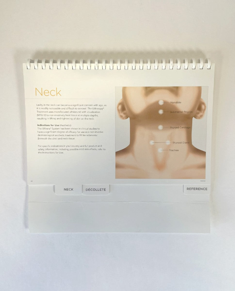 MERZ AESTHETICS Ultherapy Treatmet Reference Guidelines