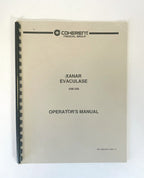 COHERENT MEDICAL GROUP XANAR EVACULASE XSE-500 OPERATOR’S MANUAL 0900-2510 REV. D