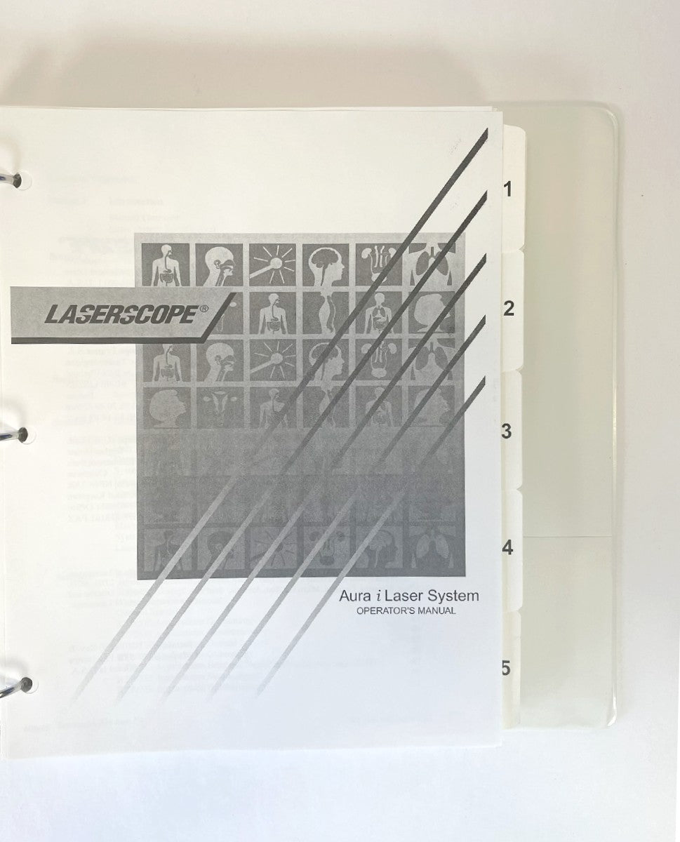 LASERSCOPE Aura i Laser System OPERATOR’S MANUAL