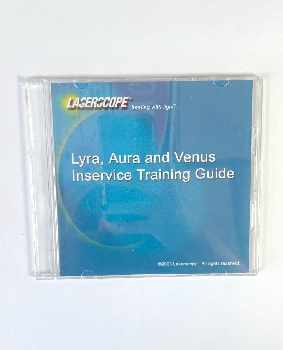 Laserscope The Art Of Aesthetic Surgery Lyra, Aura And Venus Inservice Training Guide 0124-2690 Rev.F