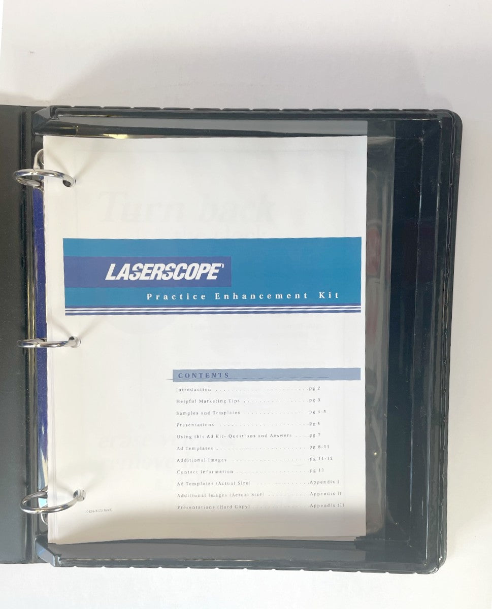 Laserscope The Art Of Aesthetic Surgery Lyra, Aura And Venus Inservice Training Guide 0124-2690 Rev.F