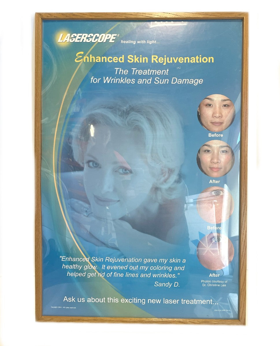 Laserscope Enhanced Slin Rejuvenation Decorative Picture 2002 0124-3490 Rev.A