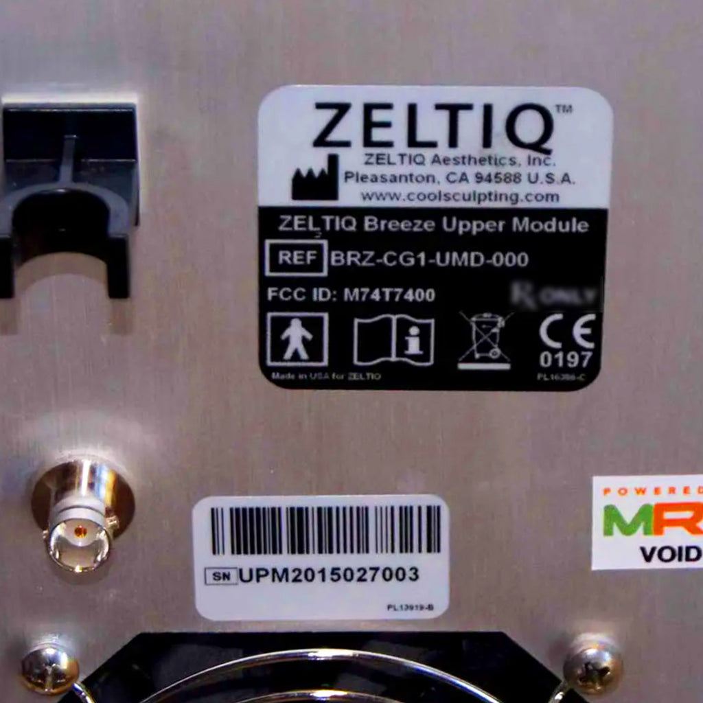 2015 Zeltiq CoolSculpting Body Contouring Cryolipolysis System