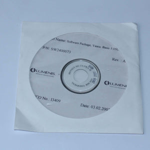 Lumenis Vasculight CD Software Package Vascu. Basic 5.05USA SW2400073 UNTESTED