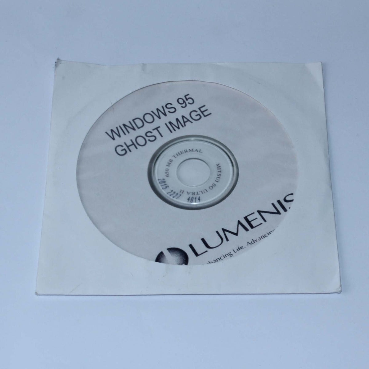 Lumenis Windows 95 Ghost Image Disk OS Software 2066000409 UNTESTED AS IS