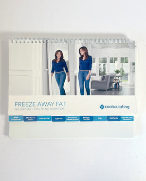Zeltiq Coolsculpting Freeze Away Fat Guide Book Brochure