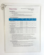 FRACTORA, QUICK REFERENCE GUIDE (ORG) P/N D06047281, 2017 (2 sheets)