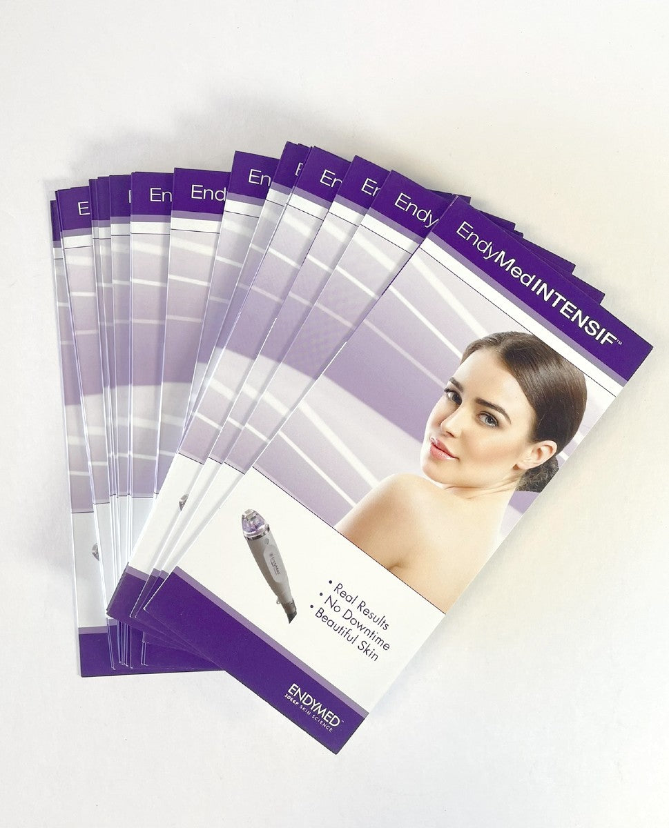 ENDYMED, INTENSIF, Discover 3DEEP RF – Your skin, only better!, Brochure (125 brochures)