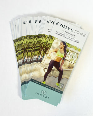 INMODE, EVOLVETONE, TONE & DEFINE YOUR BODY P/N: VPBEVTO0320 (50 BROCHURES)
