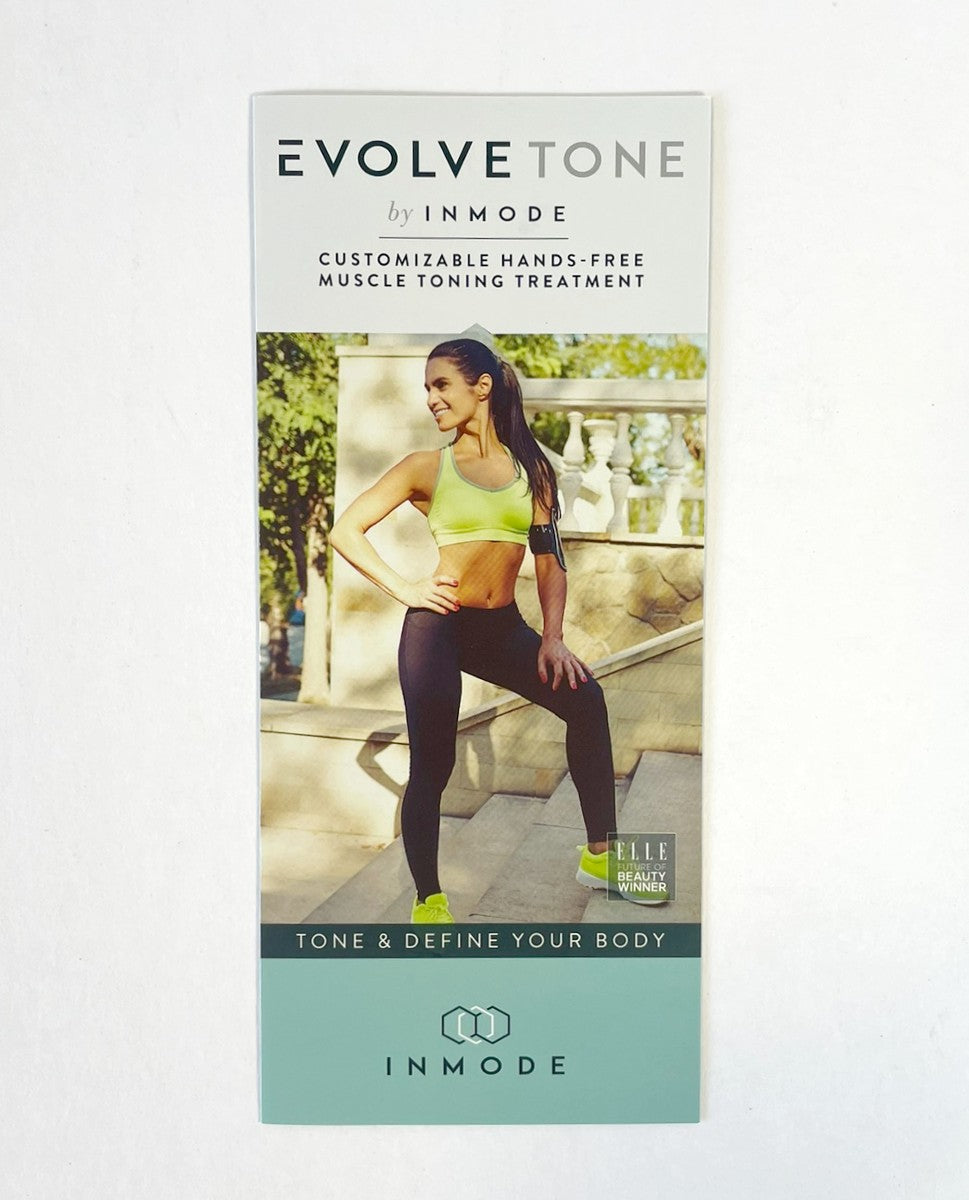 INMODE, EVOLVETONE, TONE & DEFINE YOUR BODY P/N: VPBEVTO0320 (50 BROCHURES)