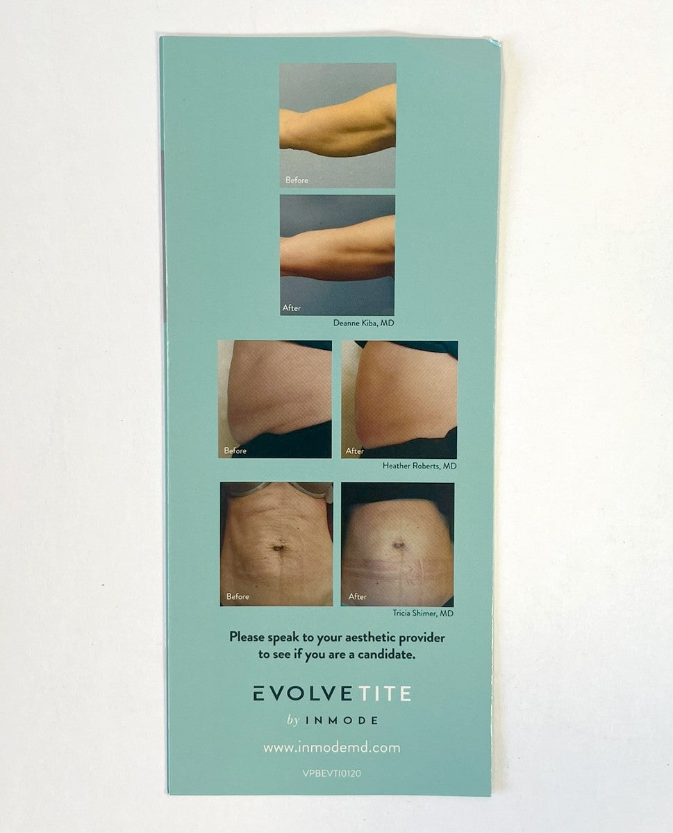 Evolvetite Inmode Hands - Free Body Treatments Refine Your Body Brochures