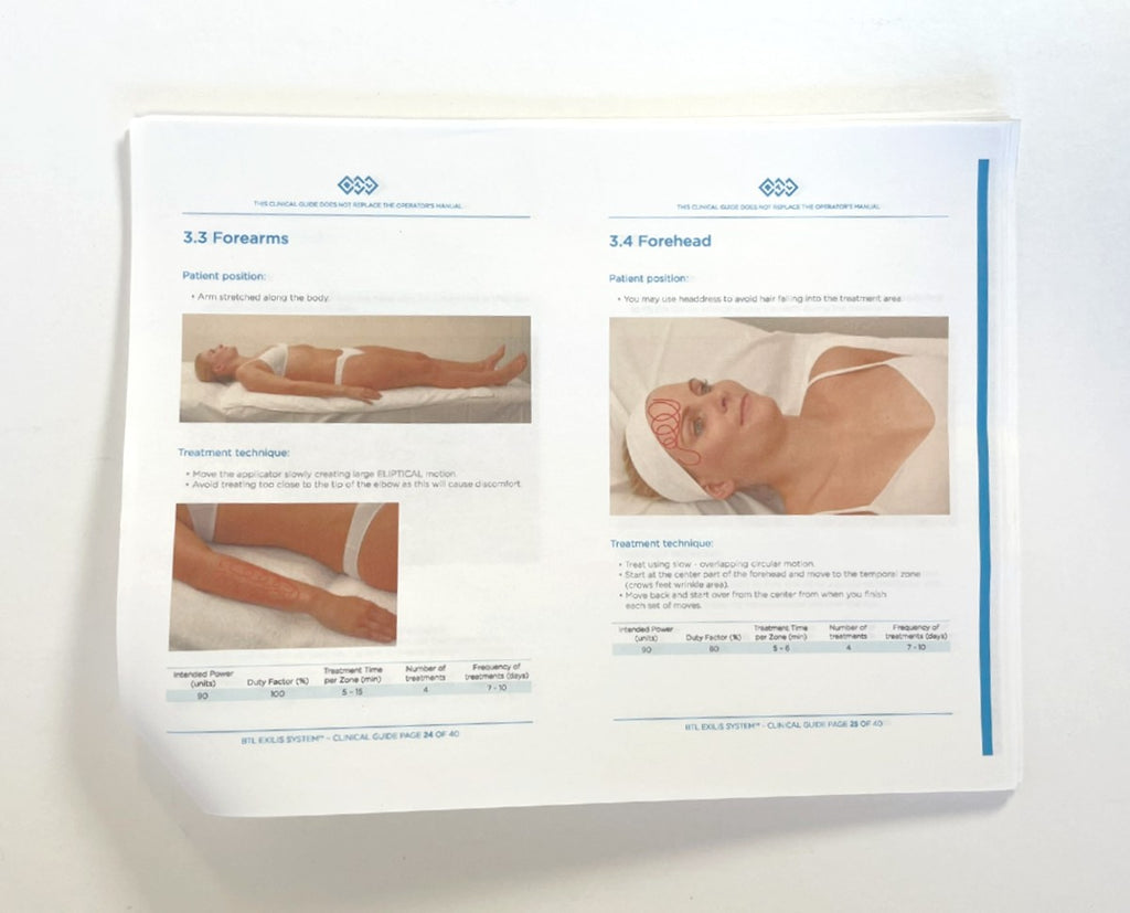 BTL AESTHETICS Clinical Guide for the BTL EXILIS SYSTEM ENUS101