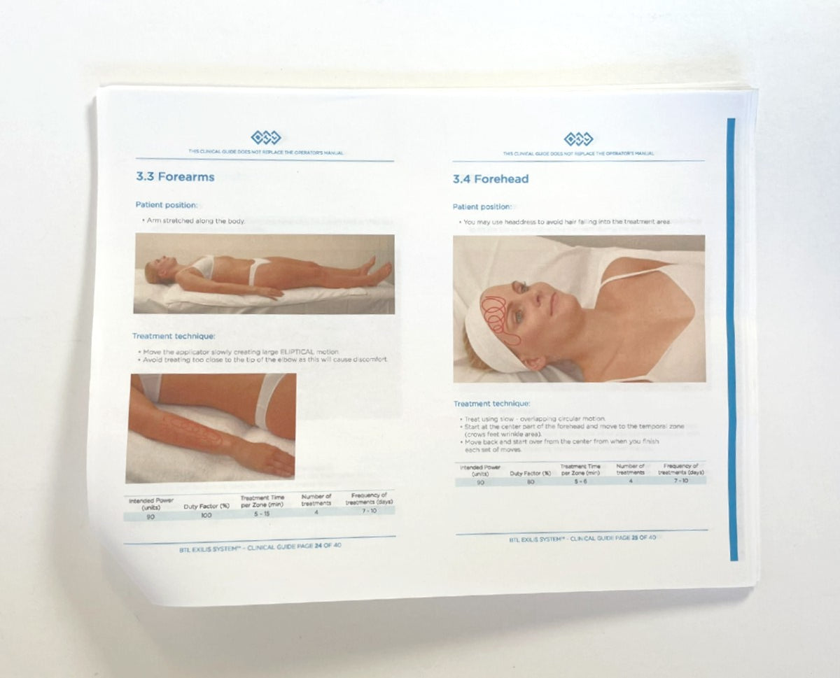BTL AESTHETICS Clinical Guide for the BTL EXILIS SYSTEM ENUS101