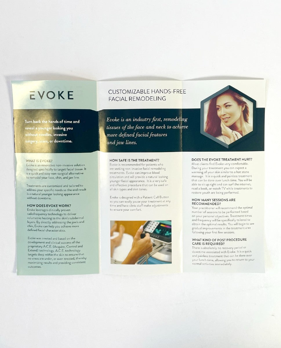 Evoke by Inmode Brochure 50 pcs