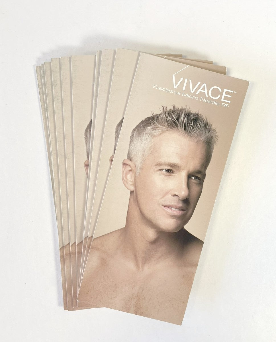 VIVACE Fractional Micro Needle RF Brochure 1 pack (25 brochures)