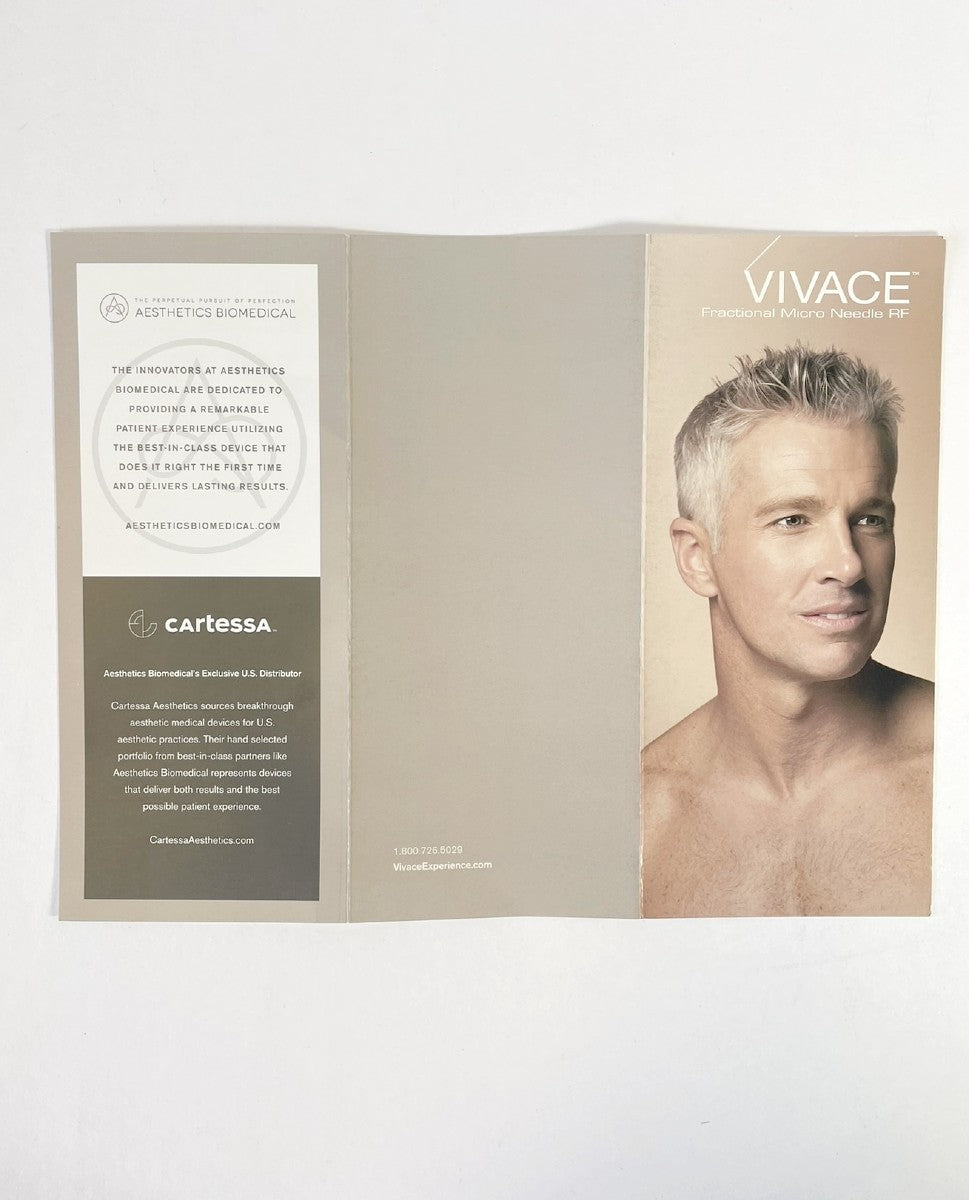 VIVACE Fractional Micro Needle RF Brochure 1 pack (25 brochures)
