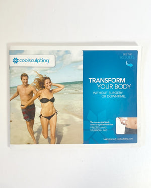 ZELTIQ, Coolsculpting, Transform Your Body without surgery or downtime MK16198-C, Booklet