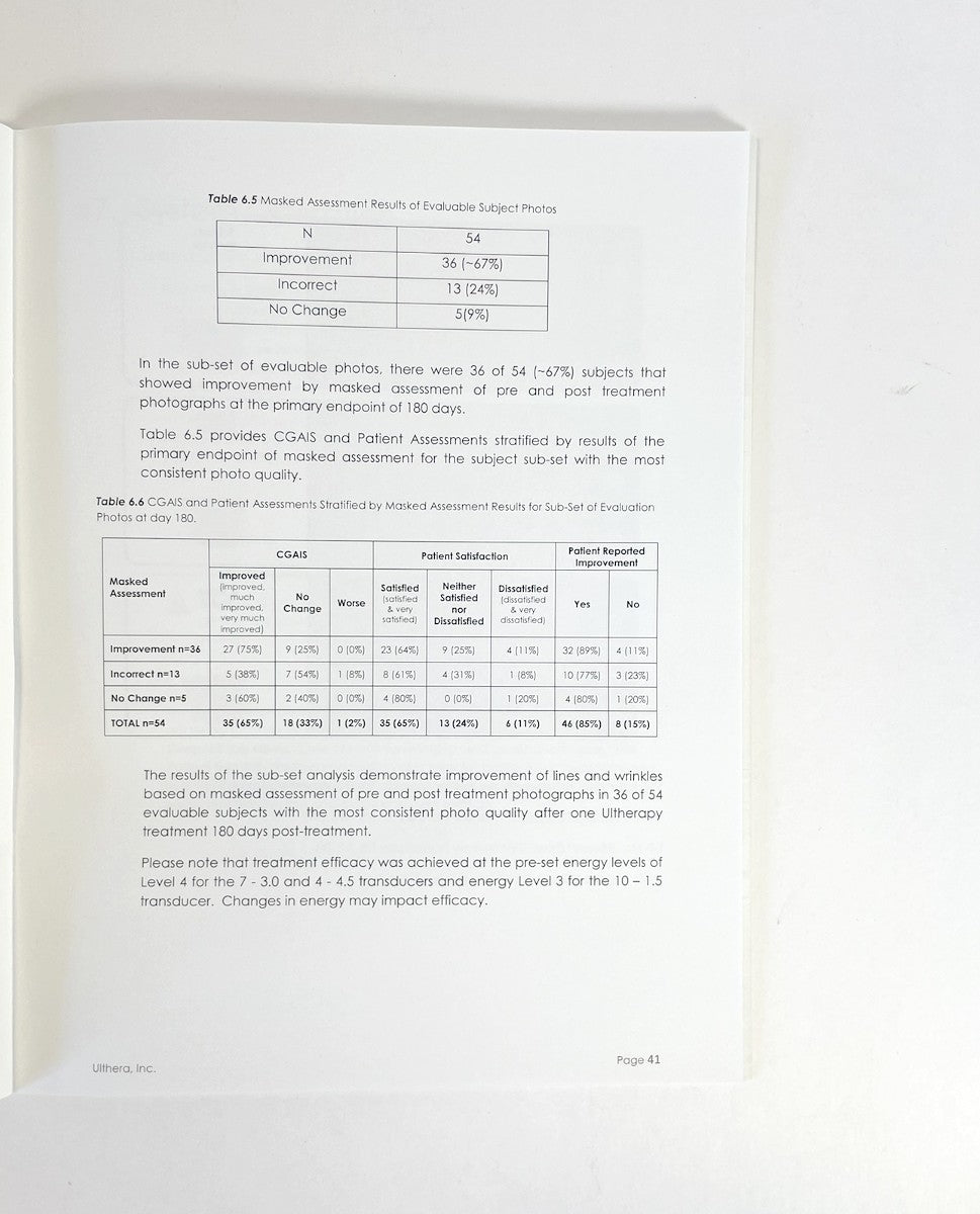 Ulthera System Instructions for Use Manual 1004125IFU
