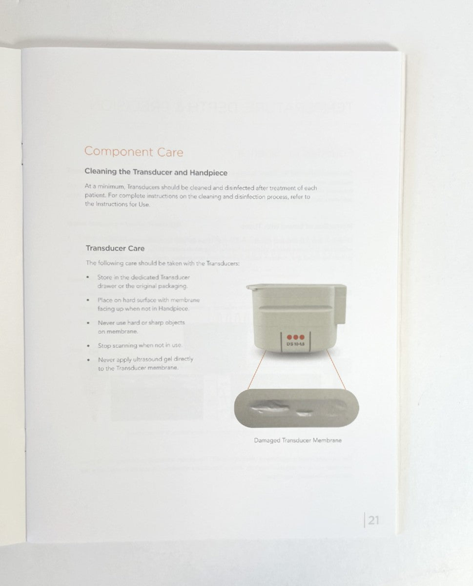 Merz Ultherapy Customer Training Guide Manual Book 1005835E January 2019