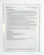 EVOLVETITE BASIC PARAMETERS CONSIDERATIONS GUIDE AND USB