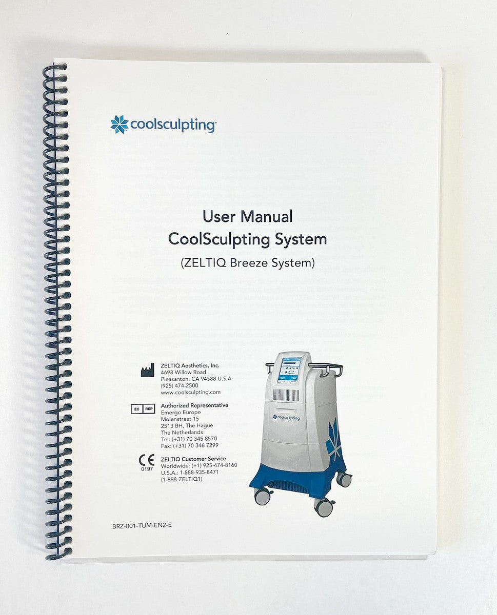 Zeltiq CoolSculpting System User Manual