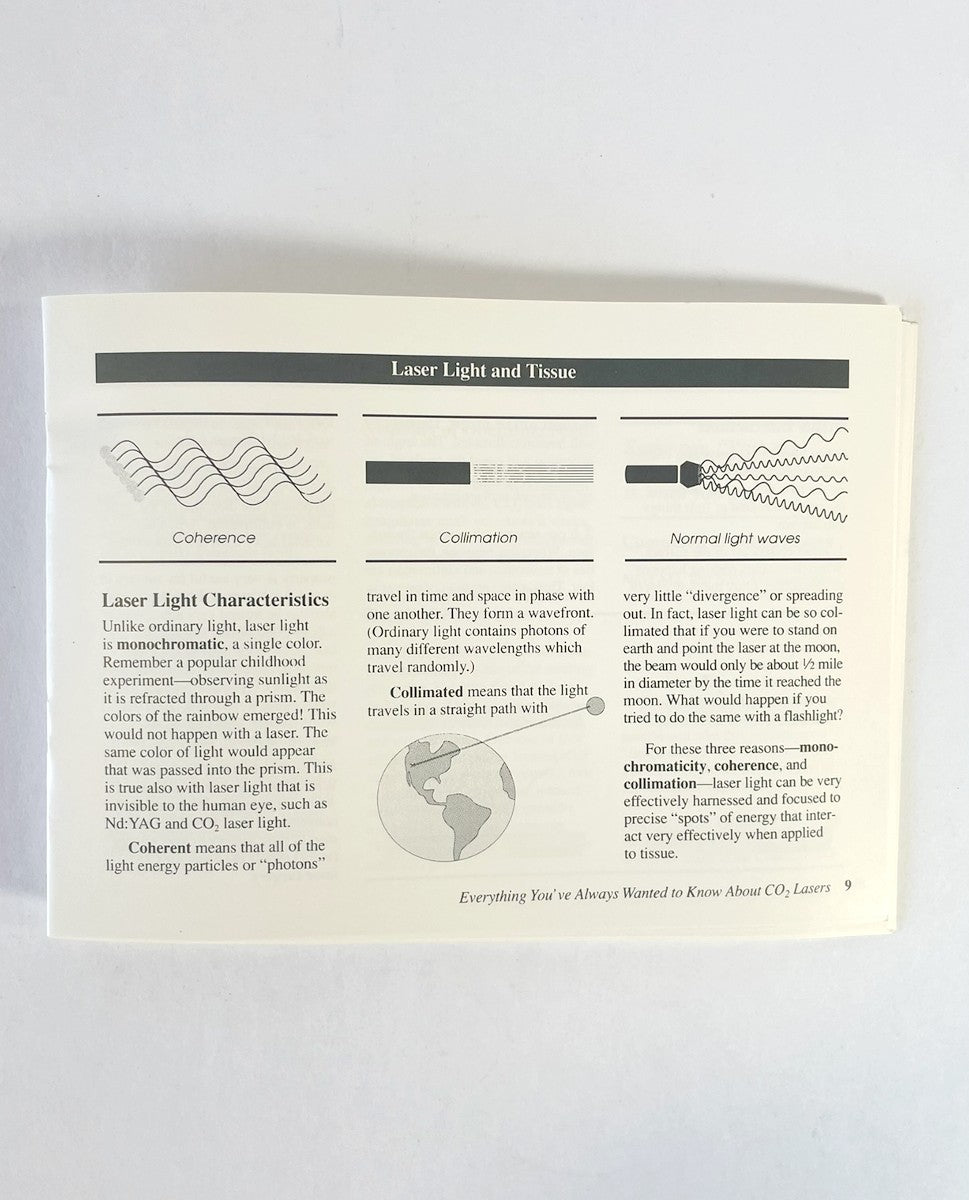 Coherent Medical Group Everything You've Always Wanted To Know About CO2 Lasers Manual