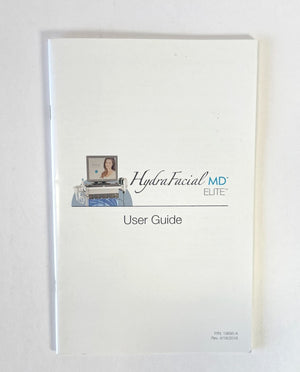 EDGE For life HydraFacial MD ELITE User Guide 19695-A Rev. 4 EXP 2016