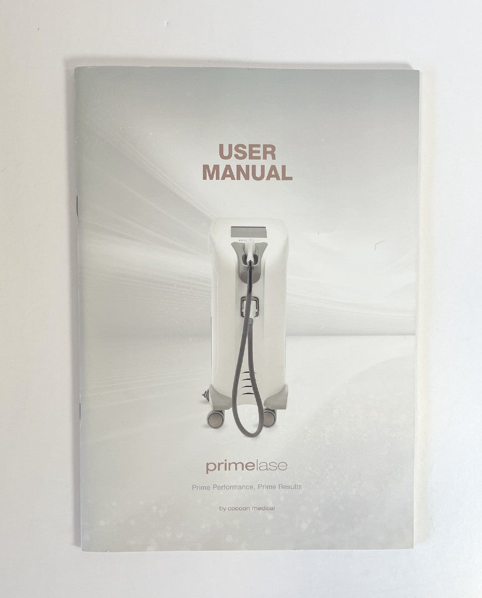 Cocoon Primelase Medical Laser User Operator Manual 100009325