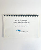 Cooltouch NS160 Cool Lipo Fibers And Handpieces Reparation Instructions 7115-0036 Rev.C