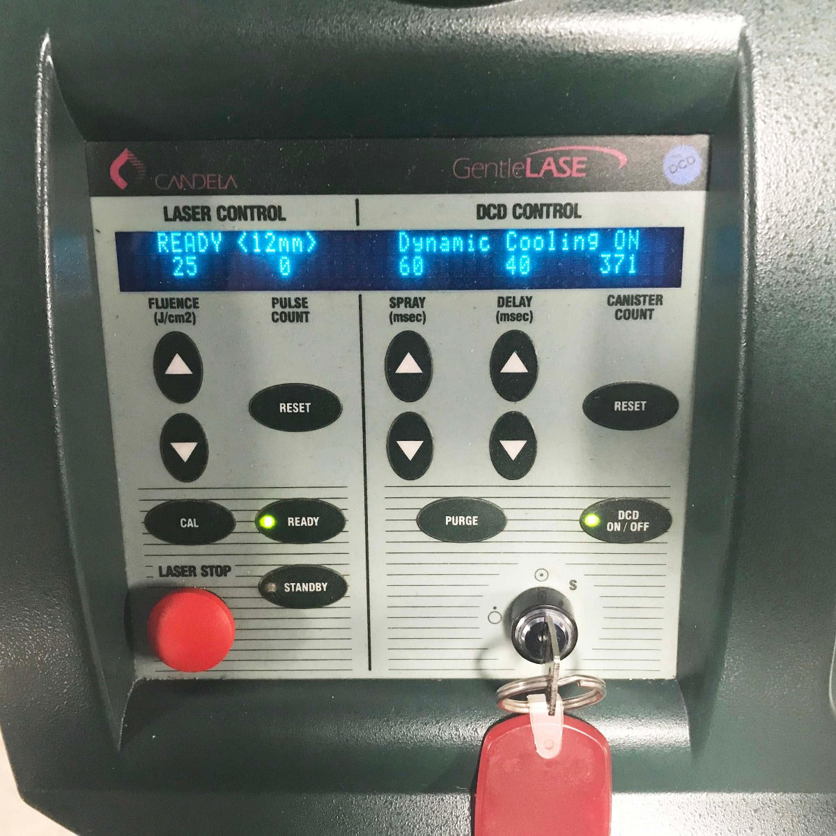 2000 Candela GentleLase Plus Alexandrite 755nm Hair Removal & Vascular Laser