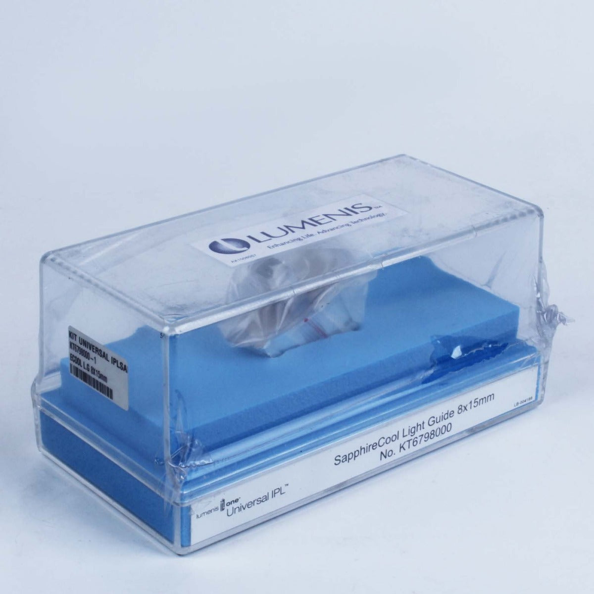 NEW Lumenis Lume One Universal IPL Small SapphireCool Light Guide 8x15 KT6798000