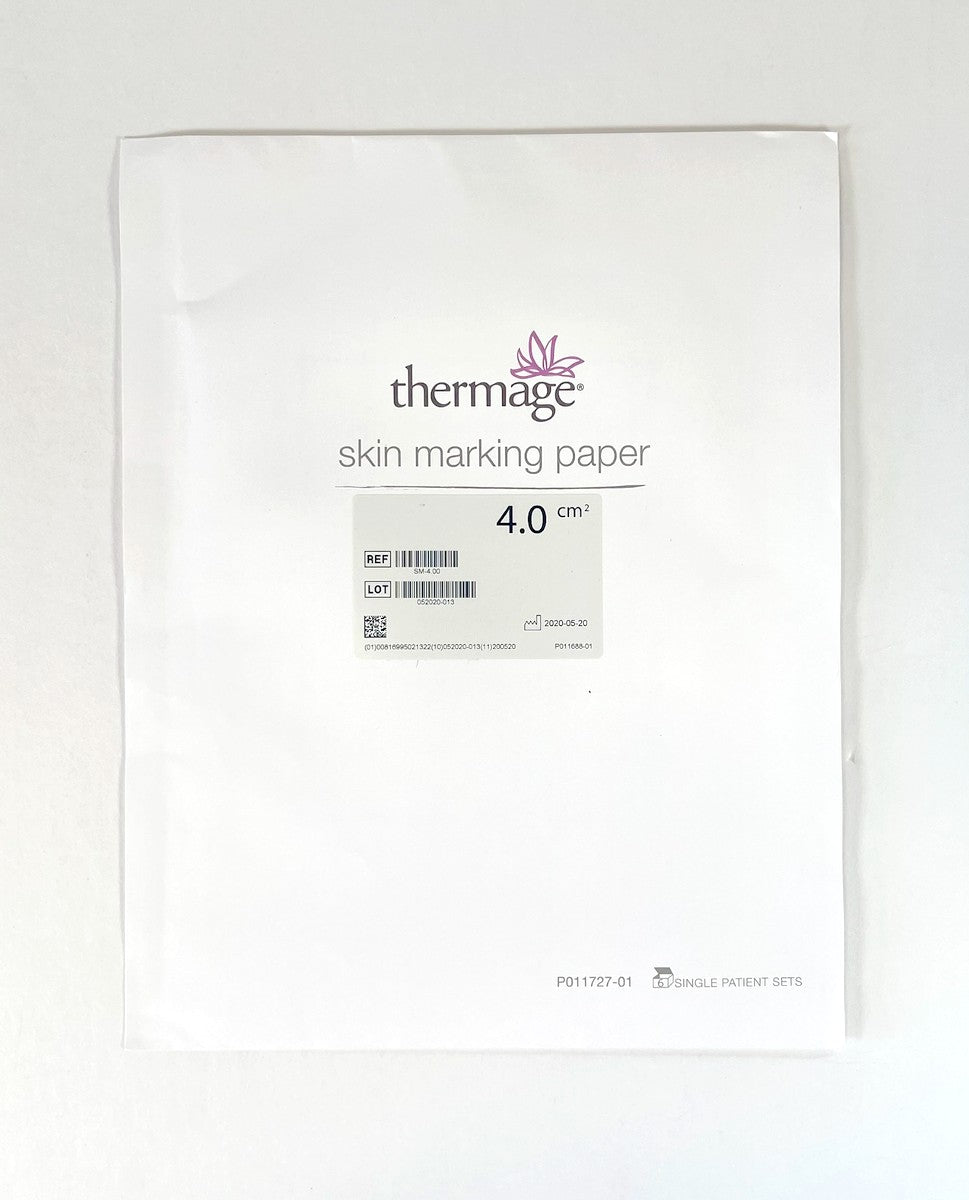 Thermage, skin marking paper 4.0 cm2, P011727-01, 6 Single Patient Sets, 2020-1
