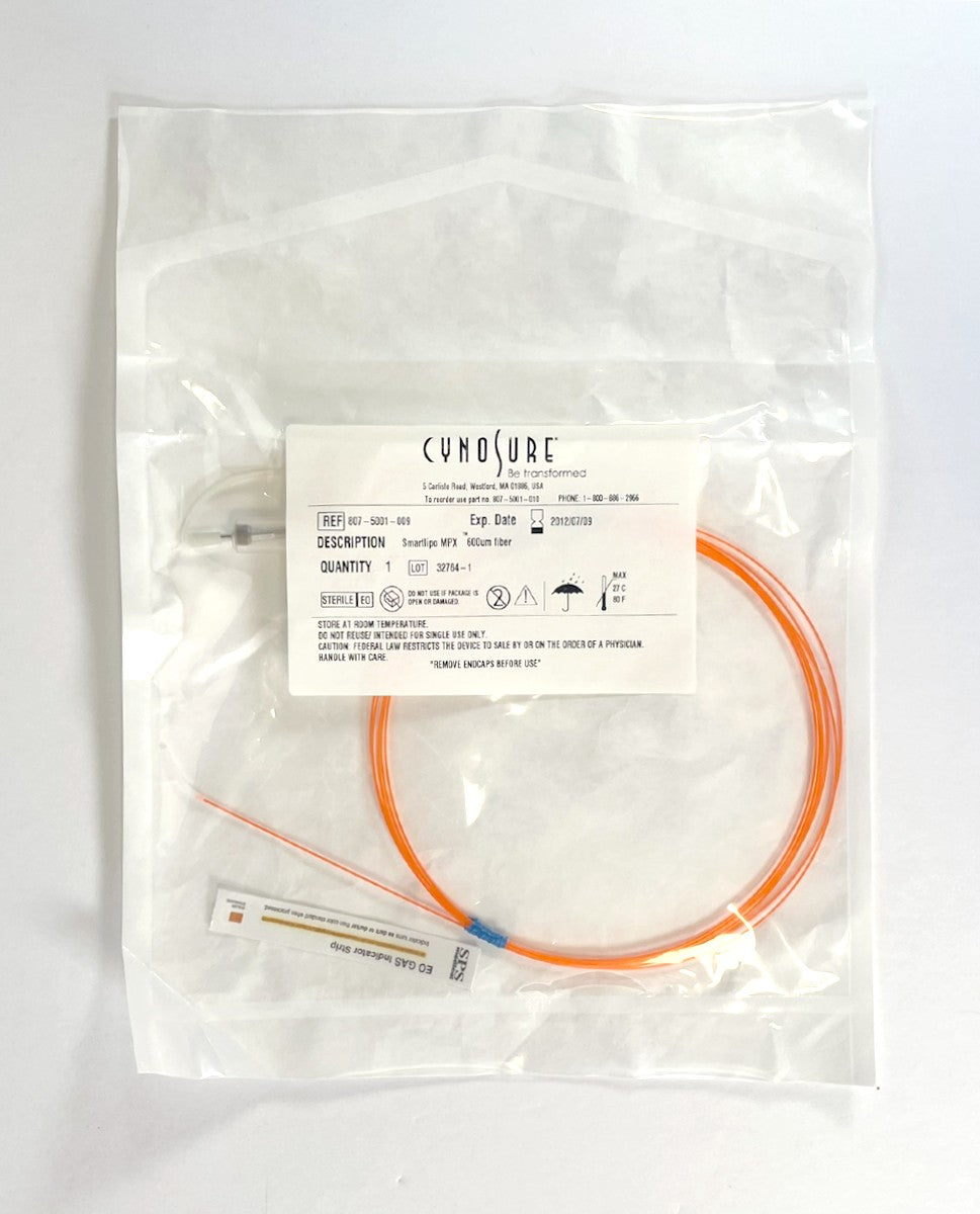 CYNOSURE Smartlipo MPX Laser 600um Orange Fiber EXP2009 REF 807-5001-009