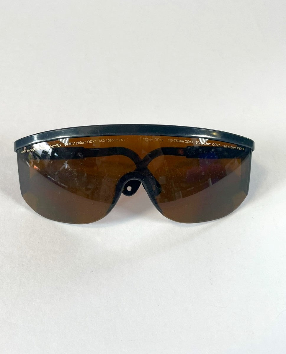 LASER-GARD ARGON/Nd:YAG, Laser Safety Goggles, 5000-11,000nm OD>7, 850-1080nm OD>7 , 710-750nm OD>3, 190-520NM OD>9-1