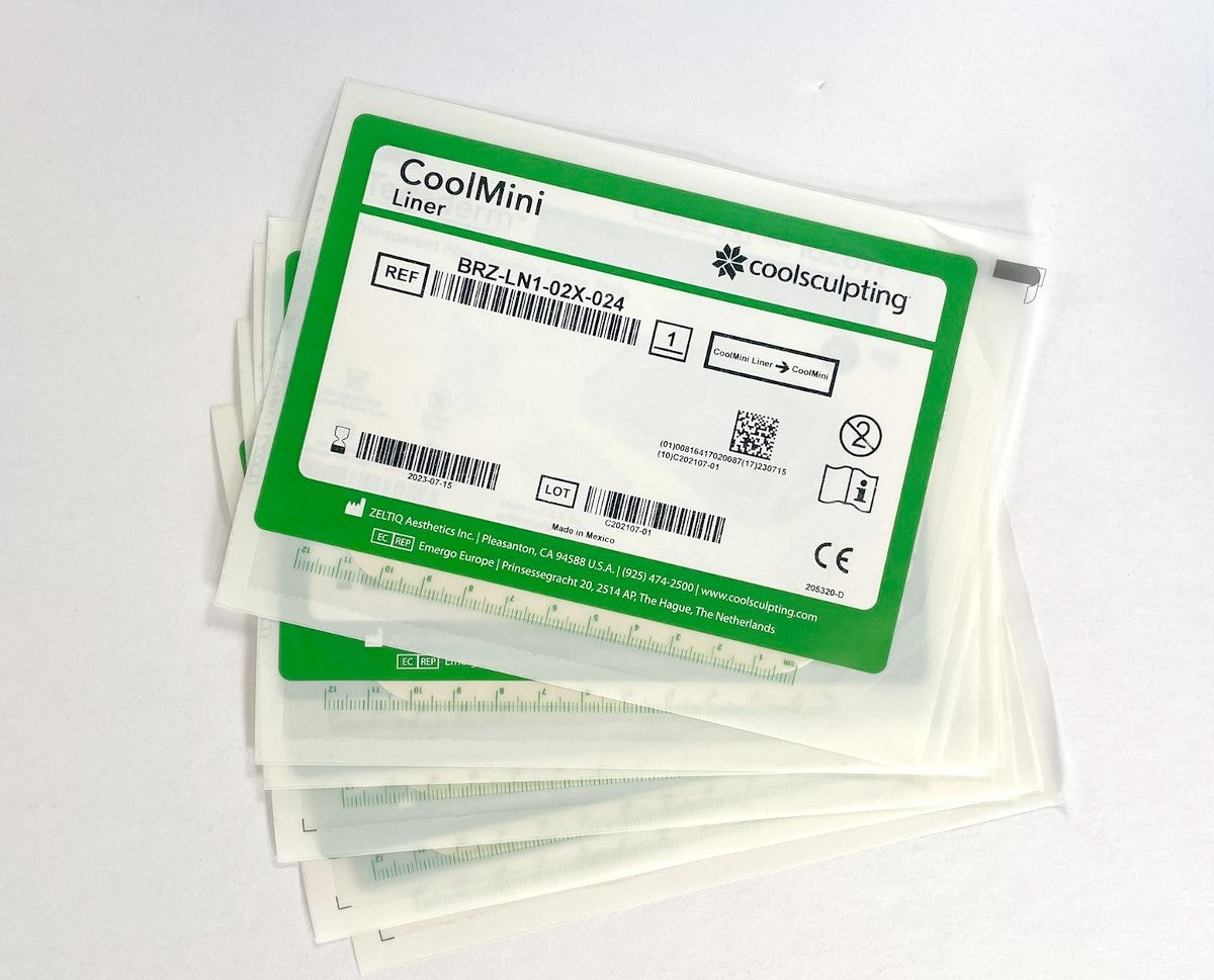 Zeltiq, Coolsculpting, CoolMini Liner, REF BRZ-LN1-02X-024, EXP 2023-07-15 45 pack