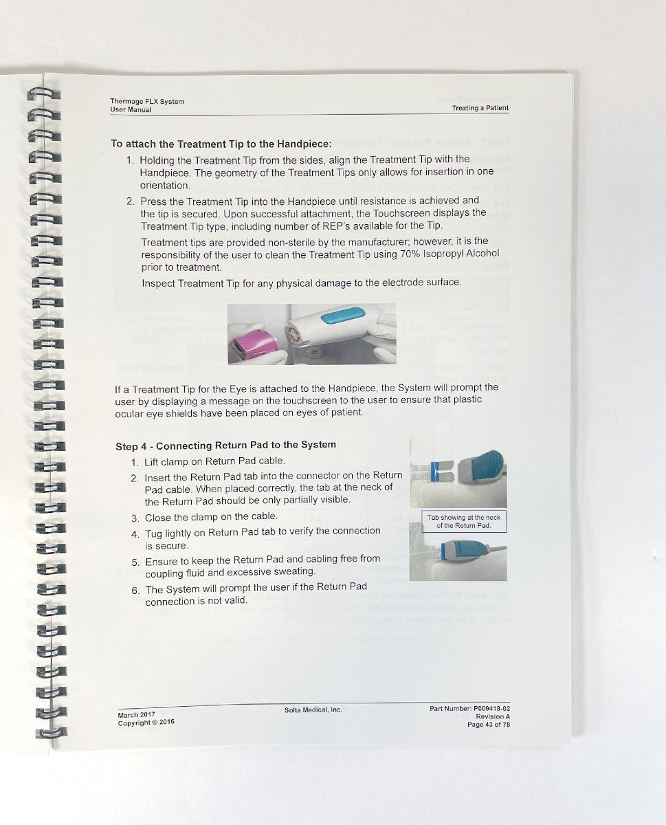 Solta Medical Thermage flx user manual-1