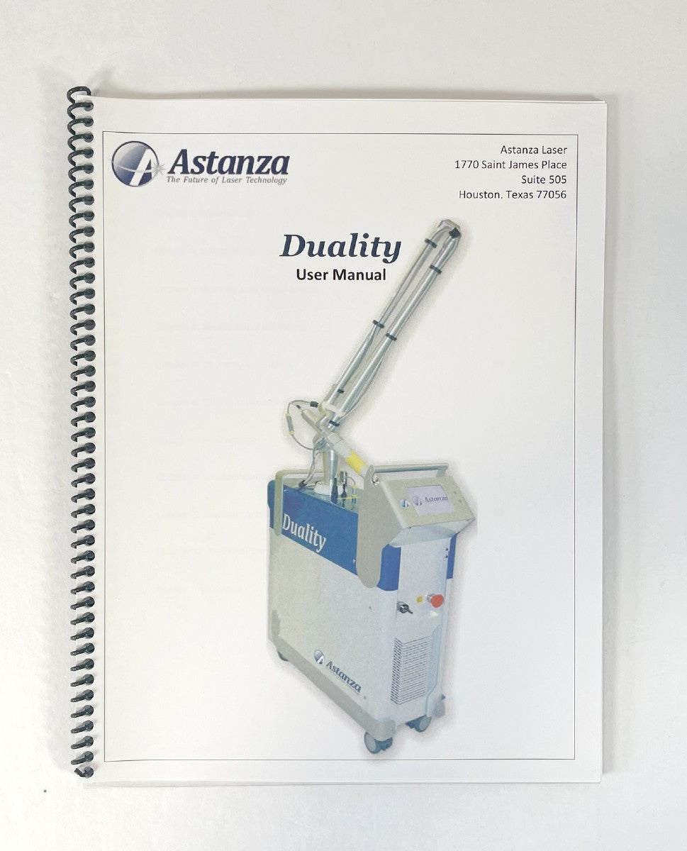 Astanza Laser Duality User Manual -1