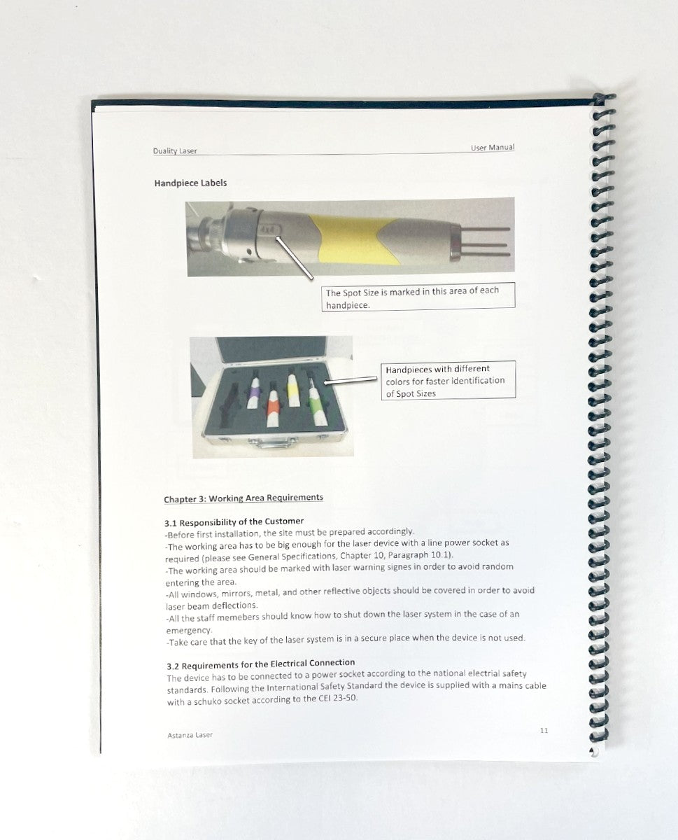 Astanza Laser Duality User Manual -1