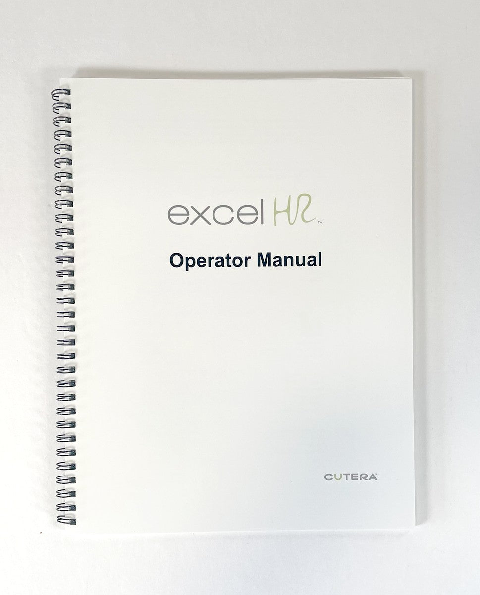 Excel HR-Operator Manual- cutera- D1492