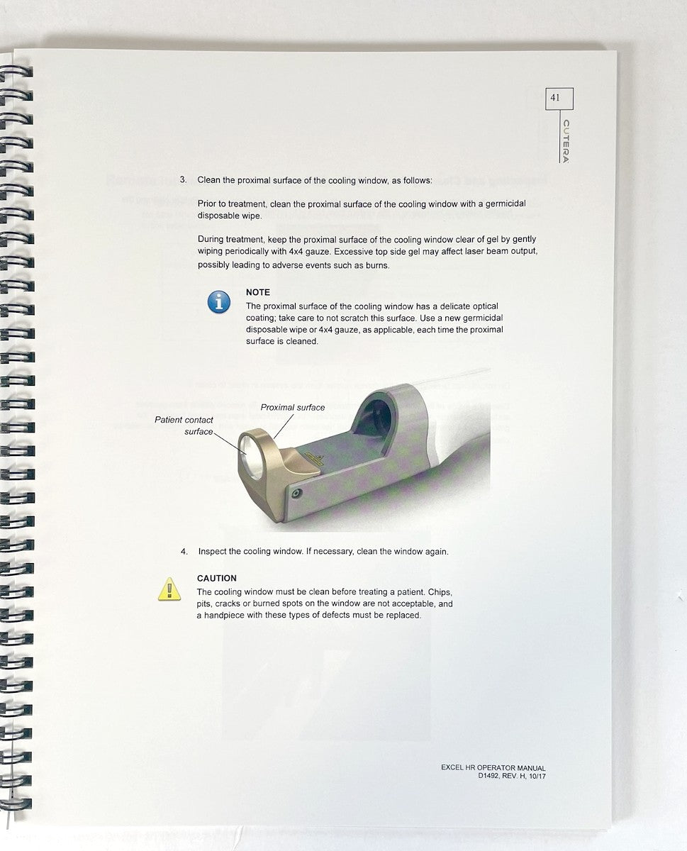Excel HR-Operator Manual- cutera- D1492