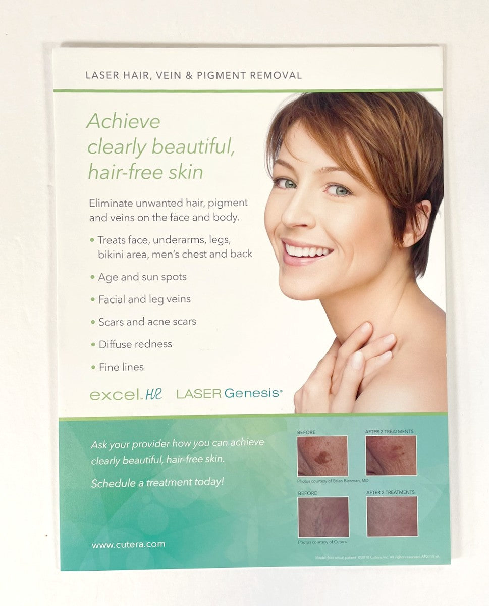 Excel HR-Laser Genesis- Cutera- Counter display