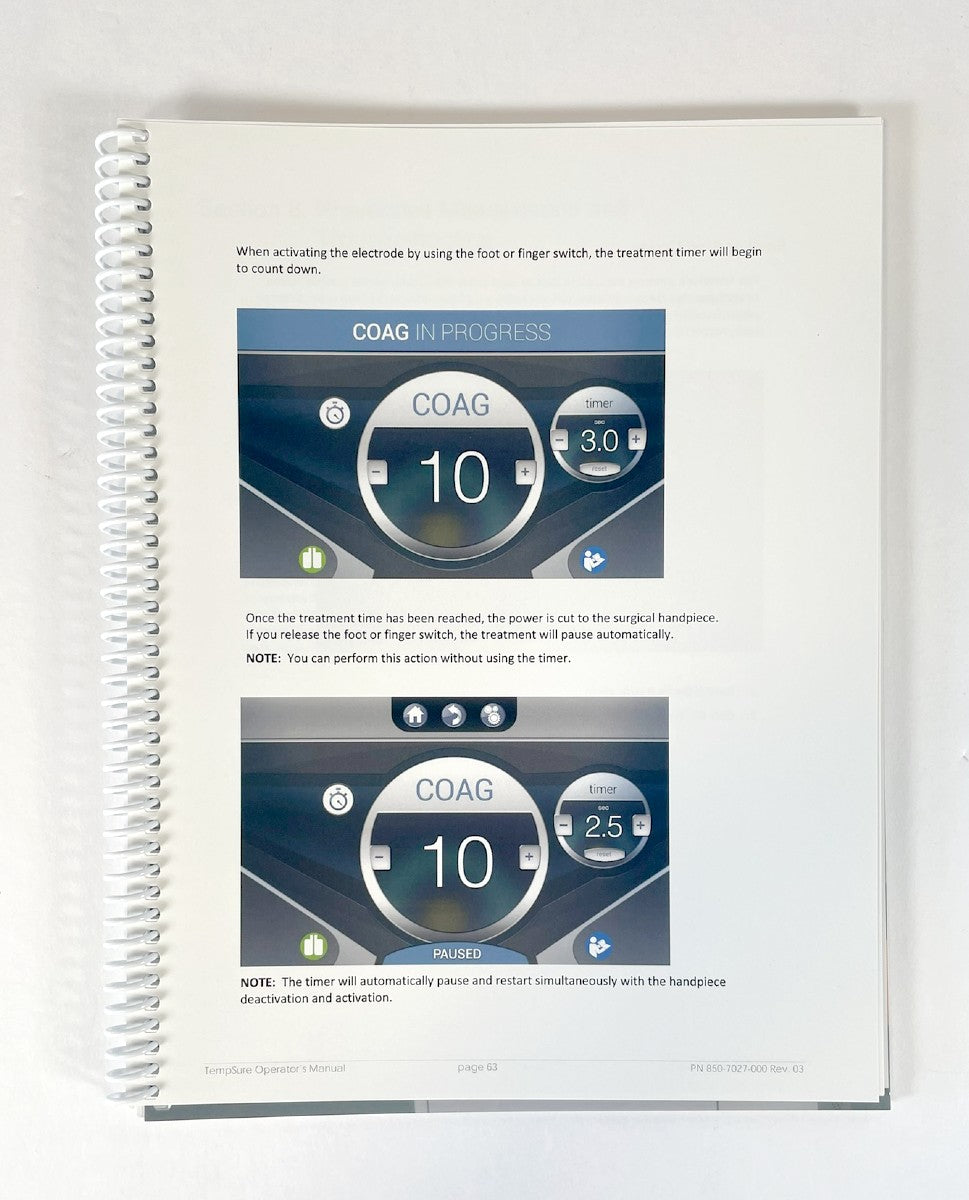 CYNOSURE TempSure Operator’s Manual 850 7027 000 Rev 03