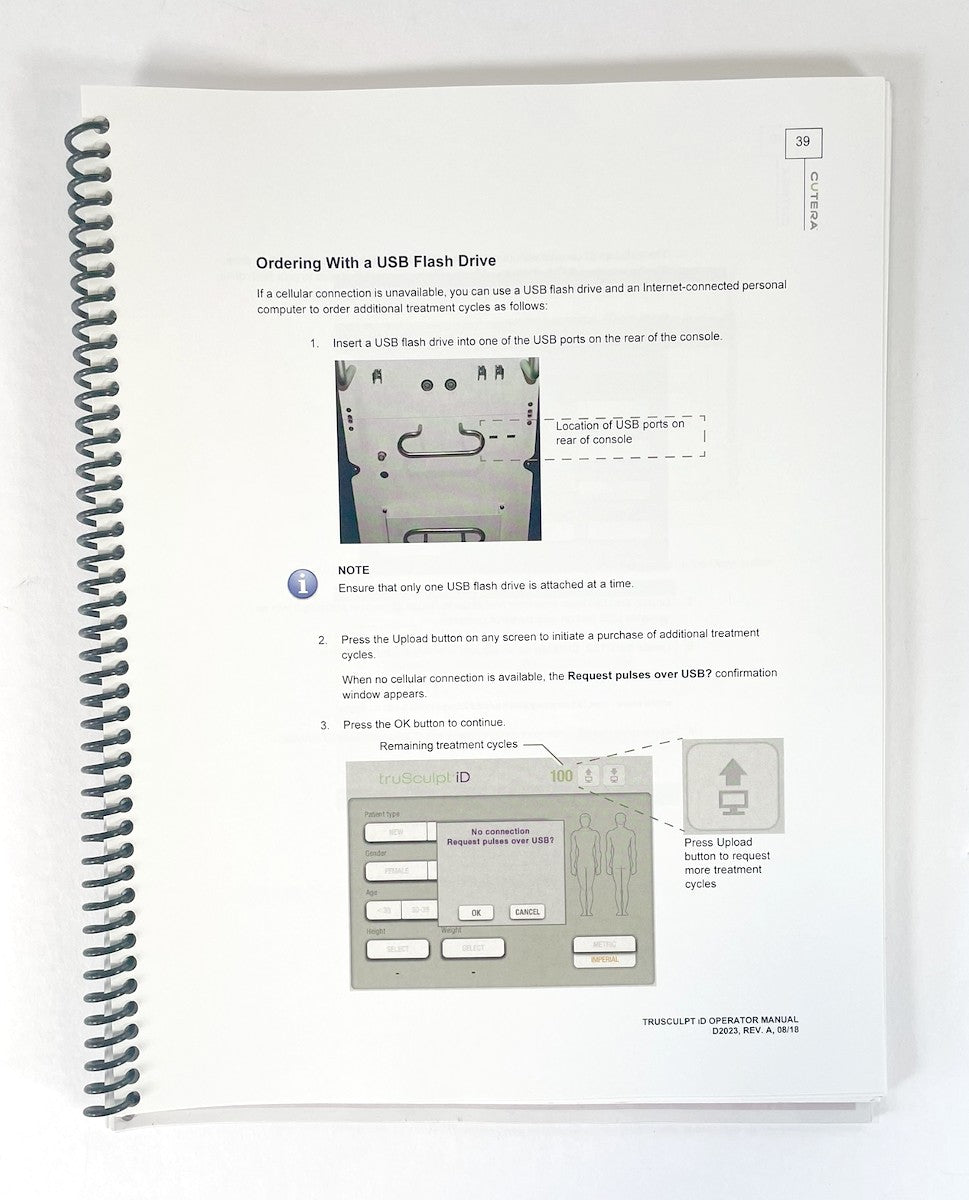 CUTERA truSculpt iD OPERATOR MANUAL D2023 Rev A EXP 2018 -2