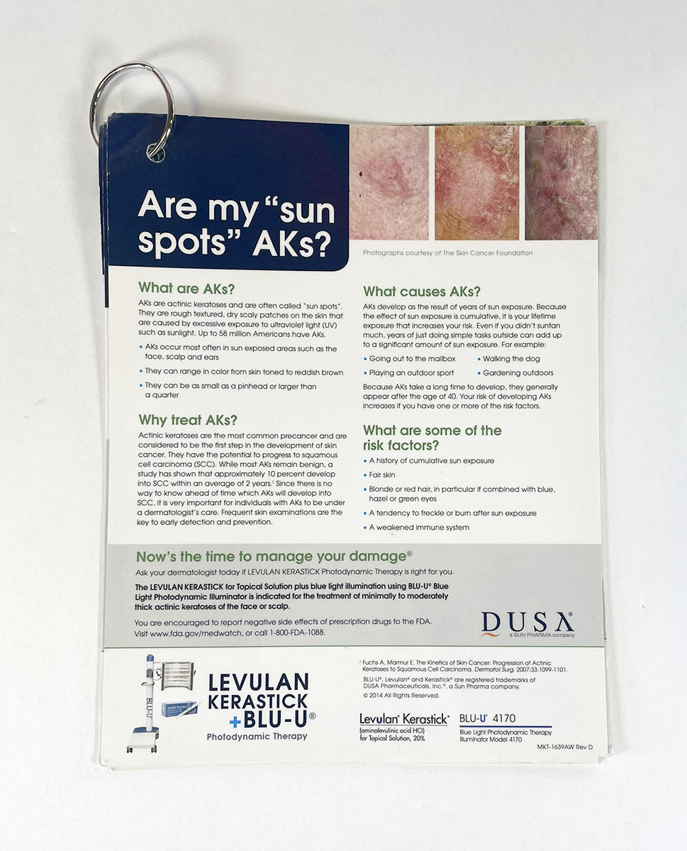 Dusa Blue Light Photodynamic Therapy Illuminator Model 4170 2014 MKT-1642AW Rev D -1