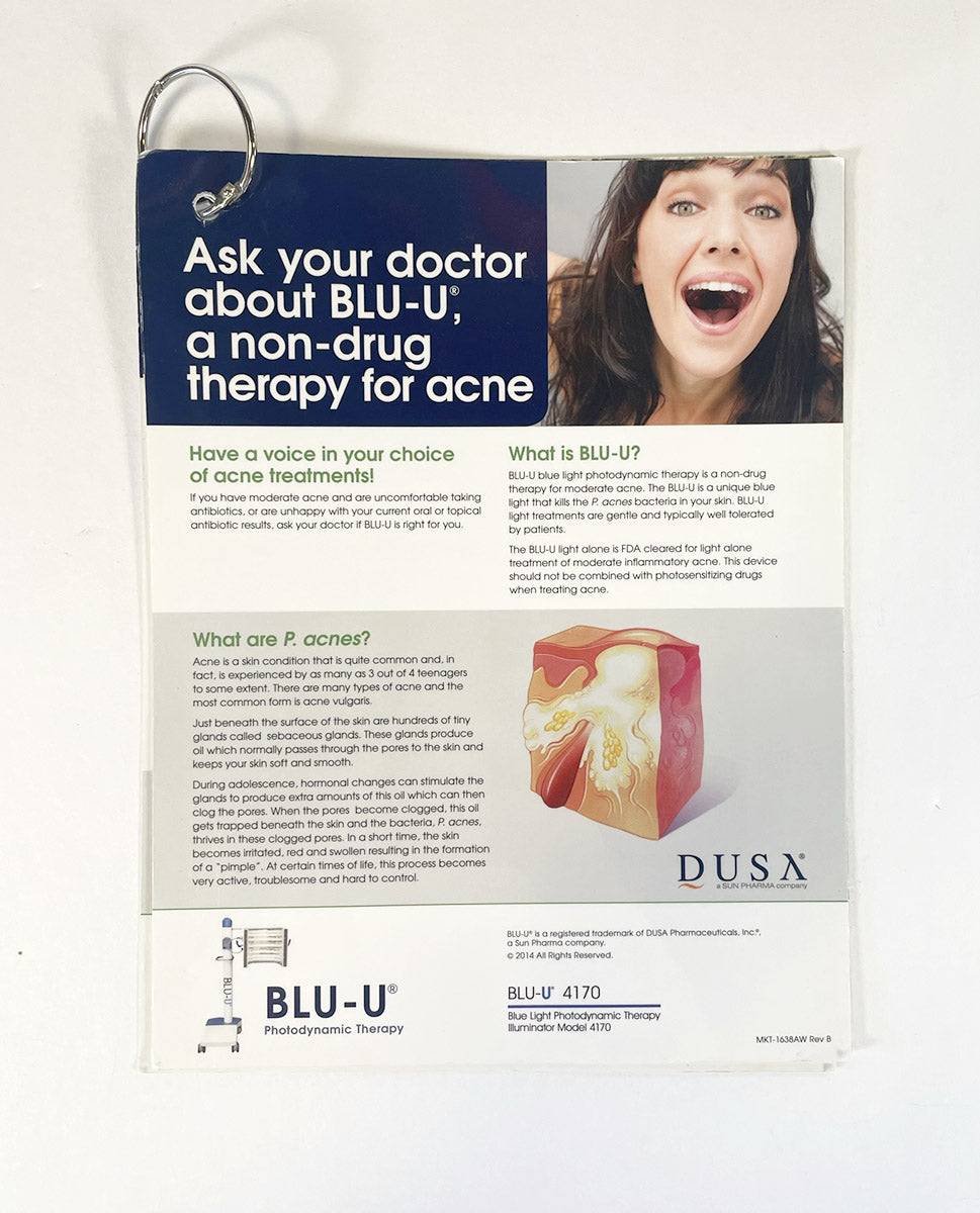 Dusa Blue Light Photodynamic Therapy Illuminator Model 4170 2014 MKT-1642AW Rev D -1