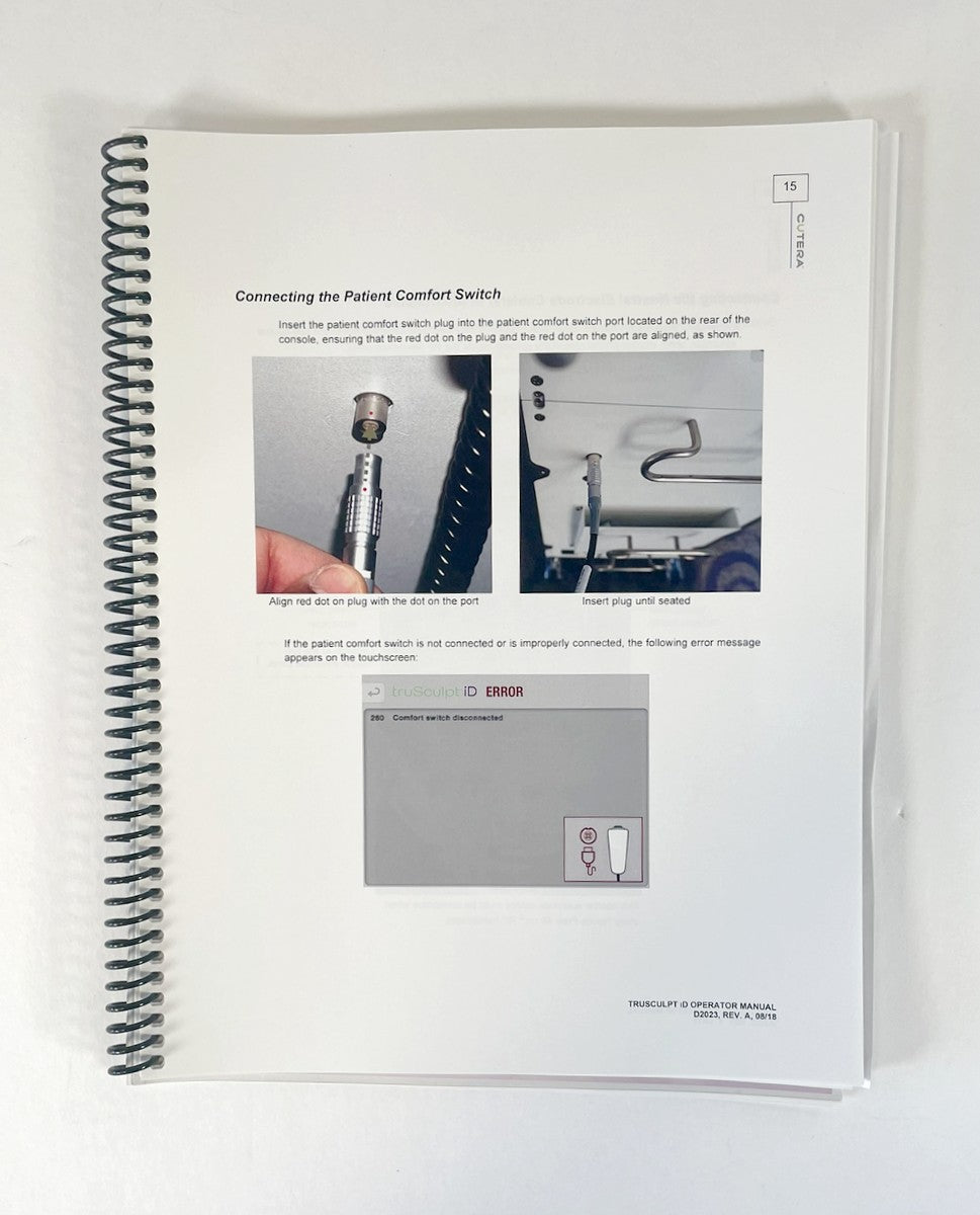 CUTERA, truSculpt Id, Operator Manual, D2023, REV. A, 08/2018