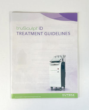 CUTERA, truSculpt Id, TREATMENT GUIDELINES, D2235 rD, January 2019-1